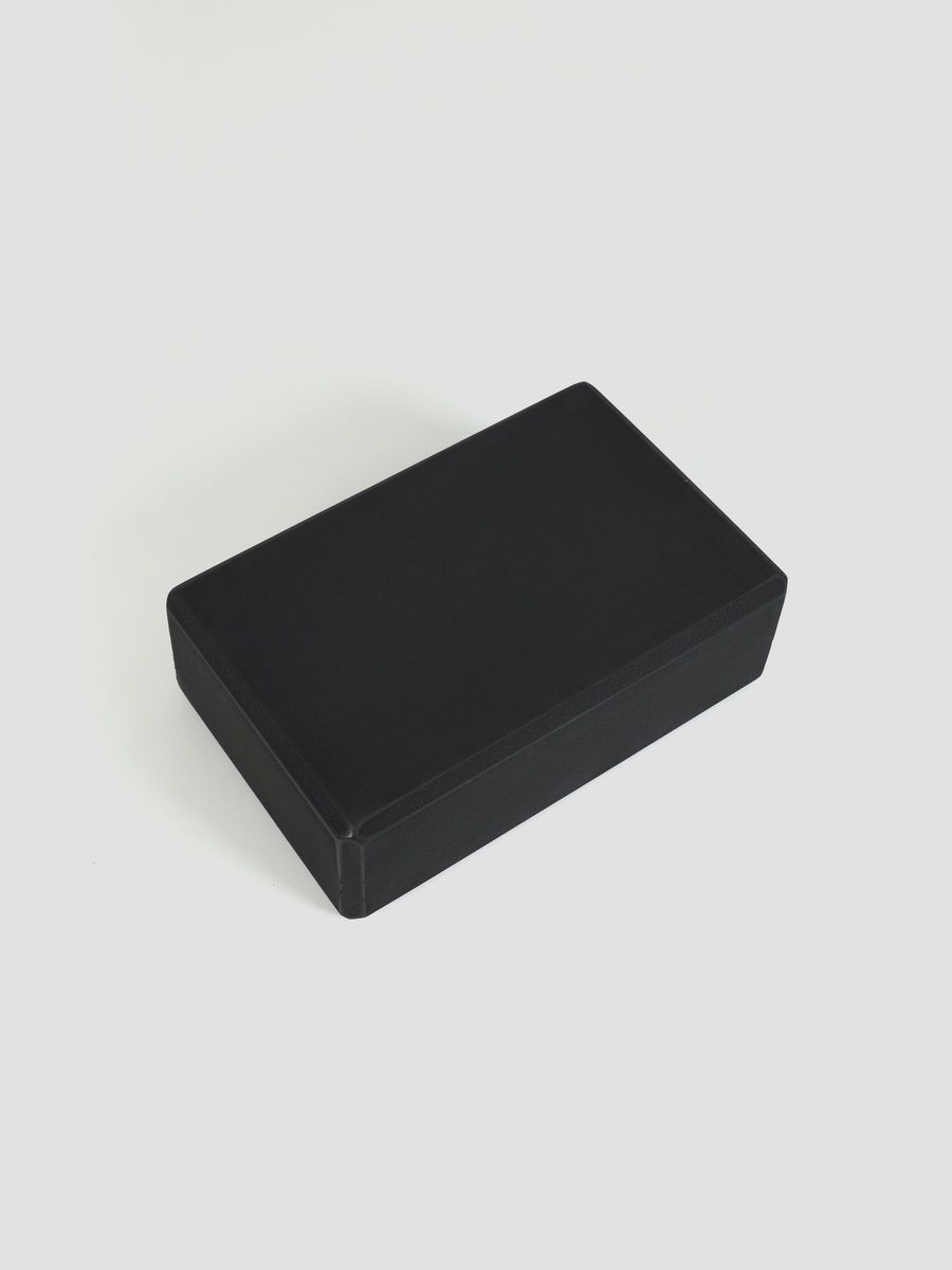 Блок для йоги  Black &ndash; чорний 400-03 фото